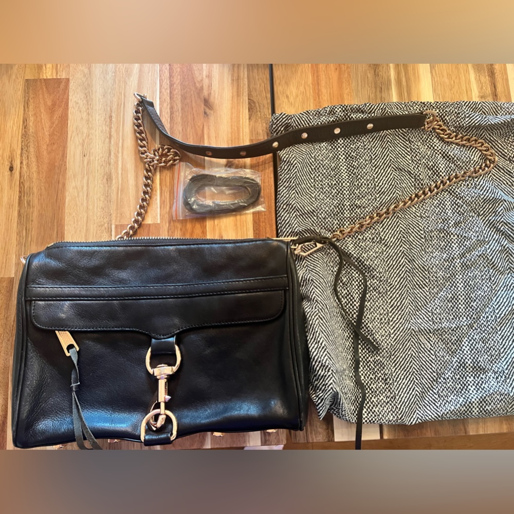 Rebecca Minkoff MAC Crossbody Bag in Rose Gold